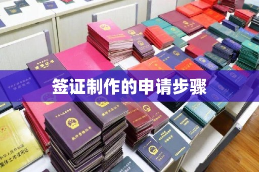 盱眙签证制作的申请步骤