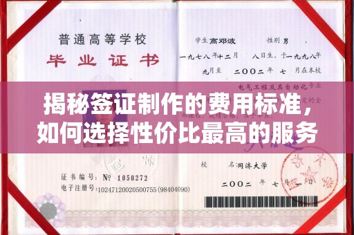 盱眙揭秘签证制作的费用标准，如何选择性价比最高的服务？